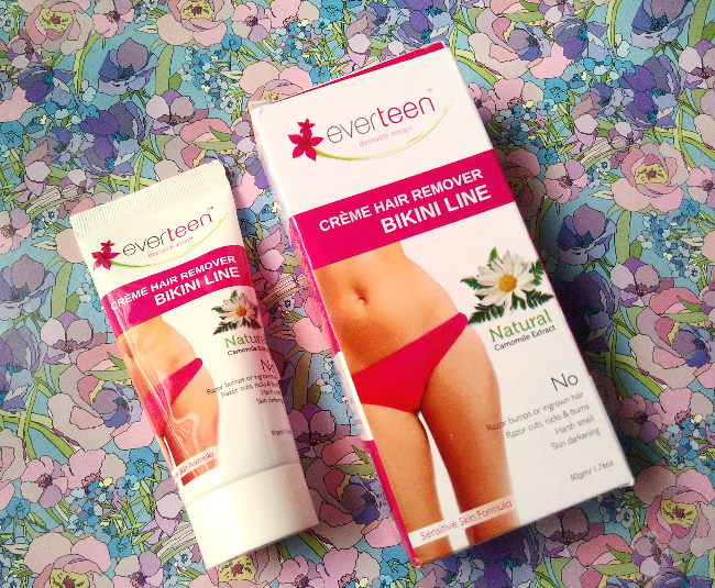 Everteen Bikini Line Creme Hair Remover Review  Through My Pink Window   Beauty Makeup Review Lifestyle and More