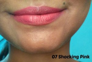 Lakme Enrich Lip Crayon Shocking Pink Review & Swatches