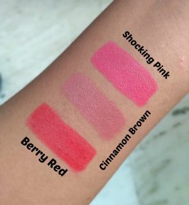 Lakme Enrich Lip Crayons Swatches
