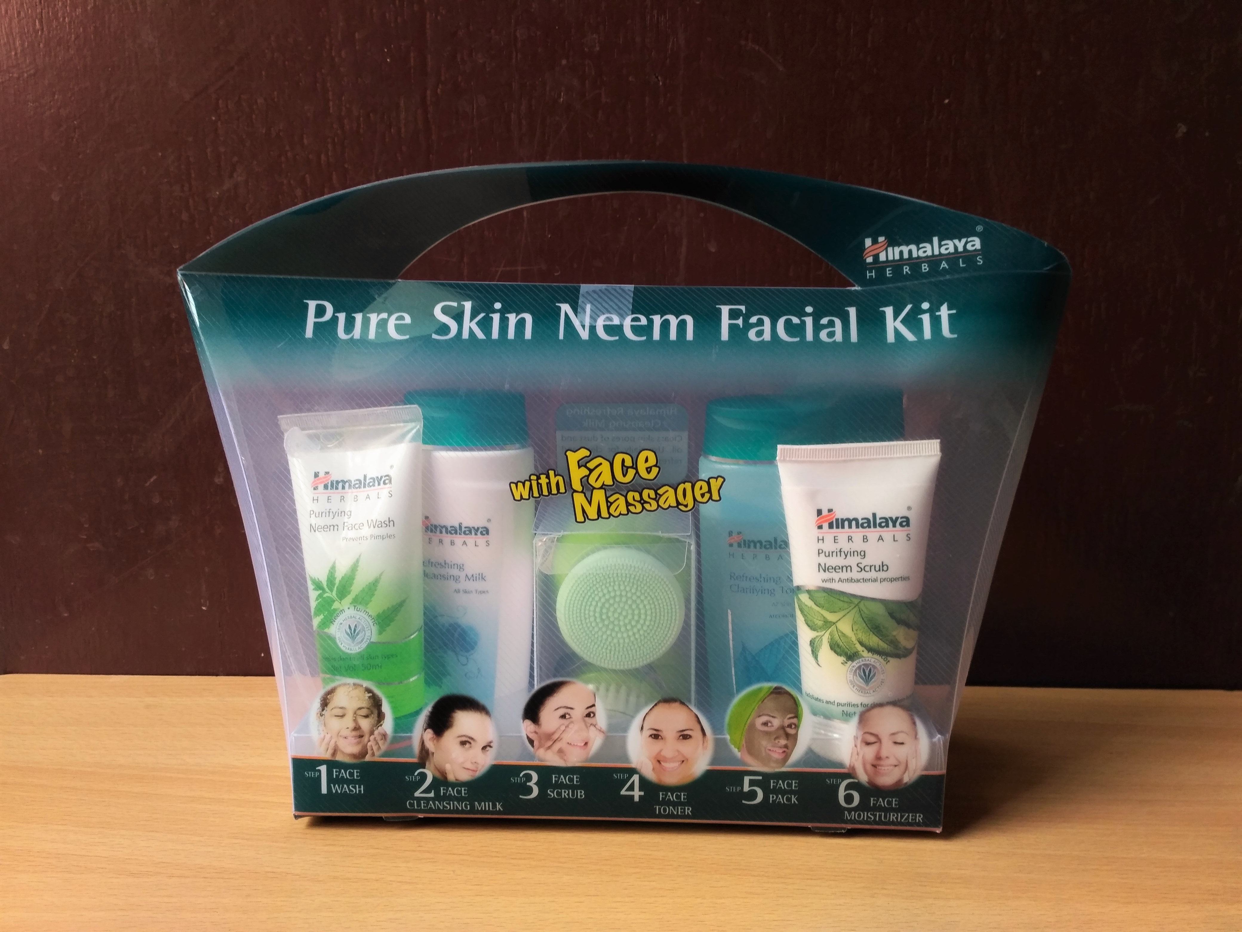 new himalaya herbals pure neem facial kit review 1