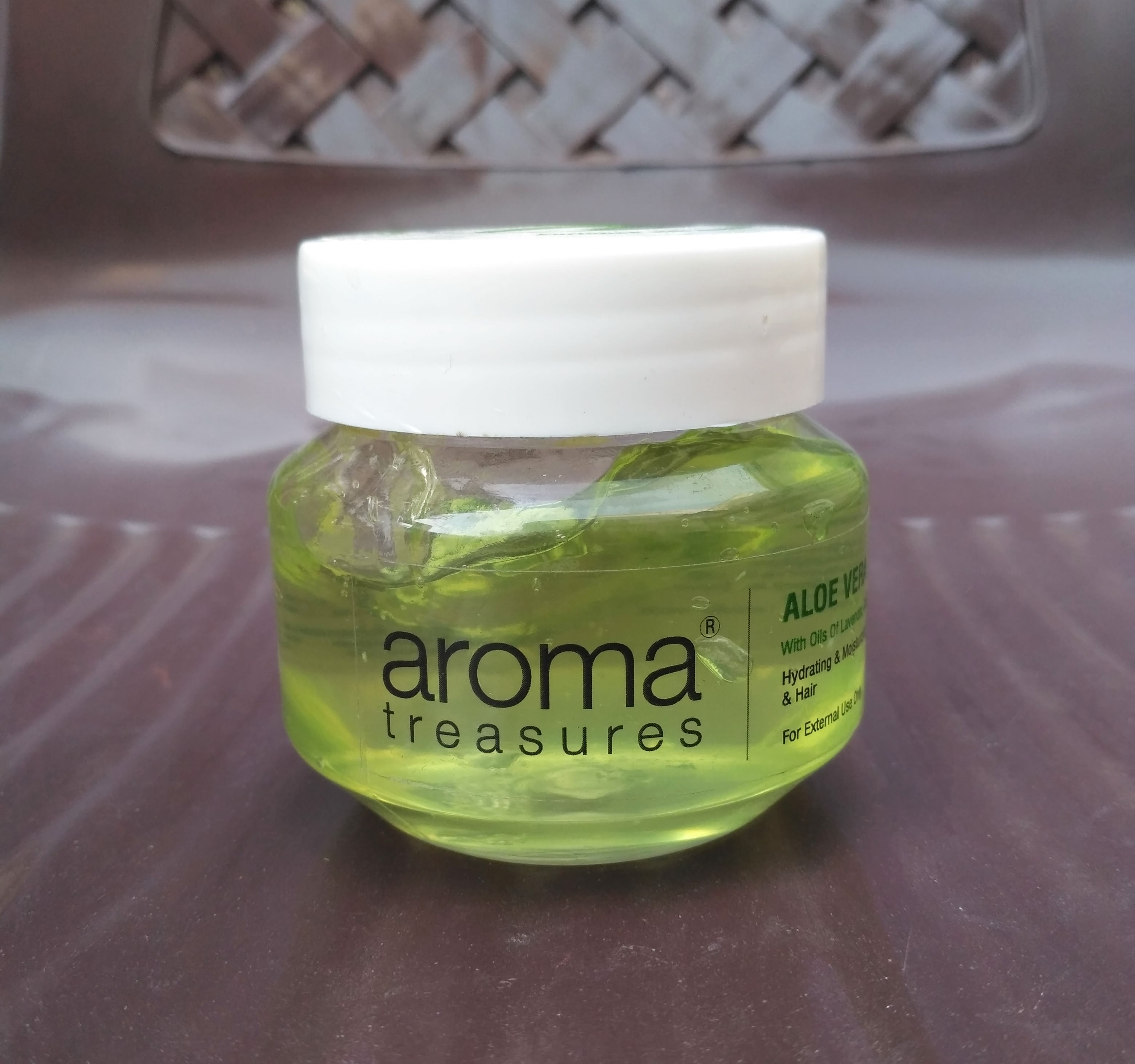 aroma treasures aloe vera gel review