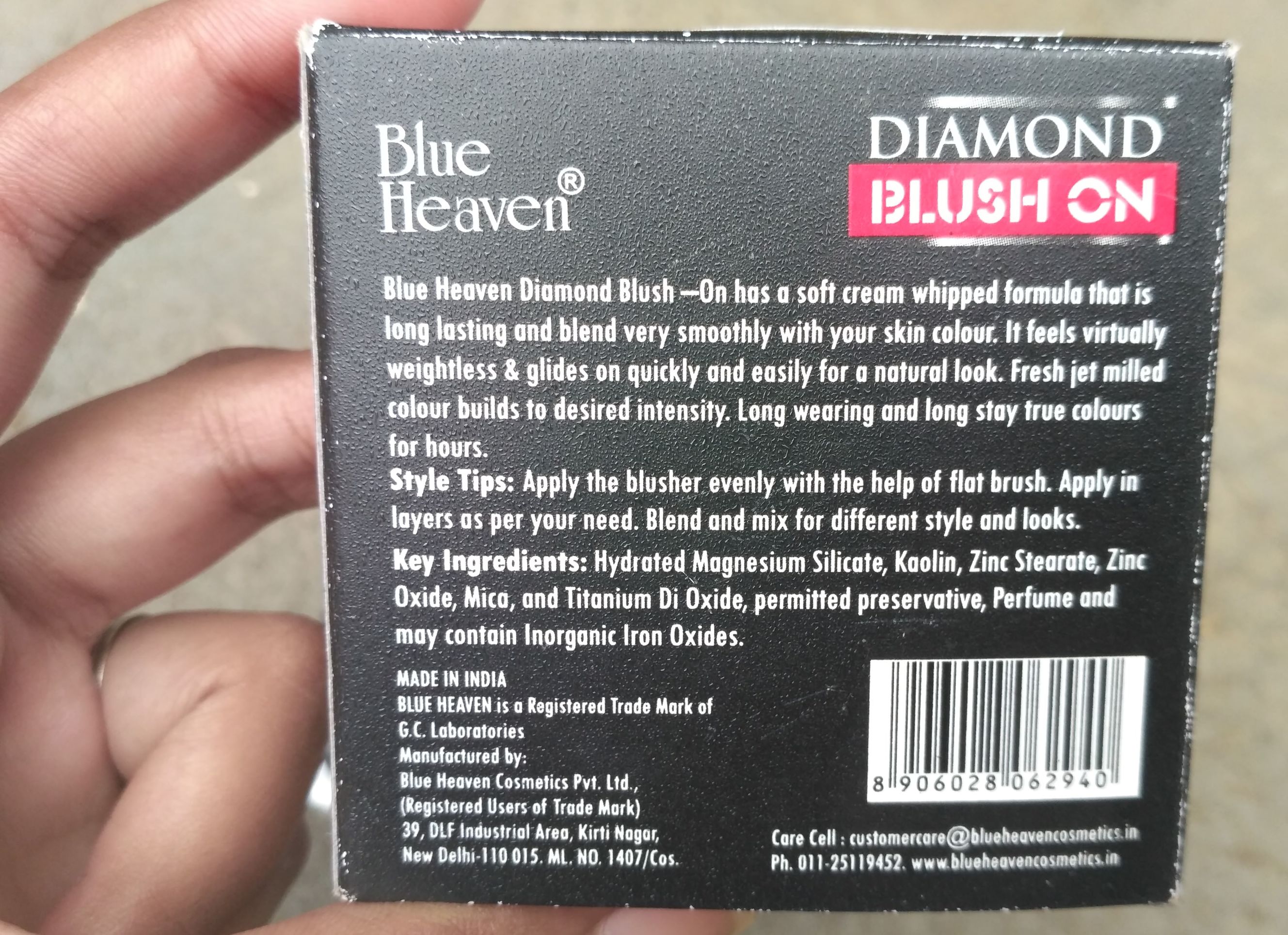 Blue Heaven Diamond Blush On 502 Online Price