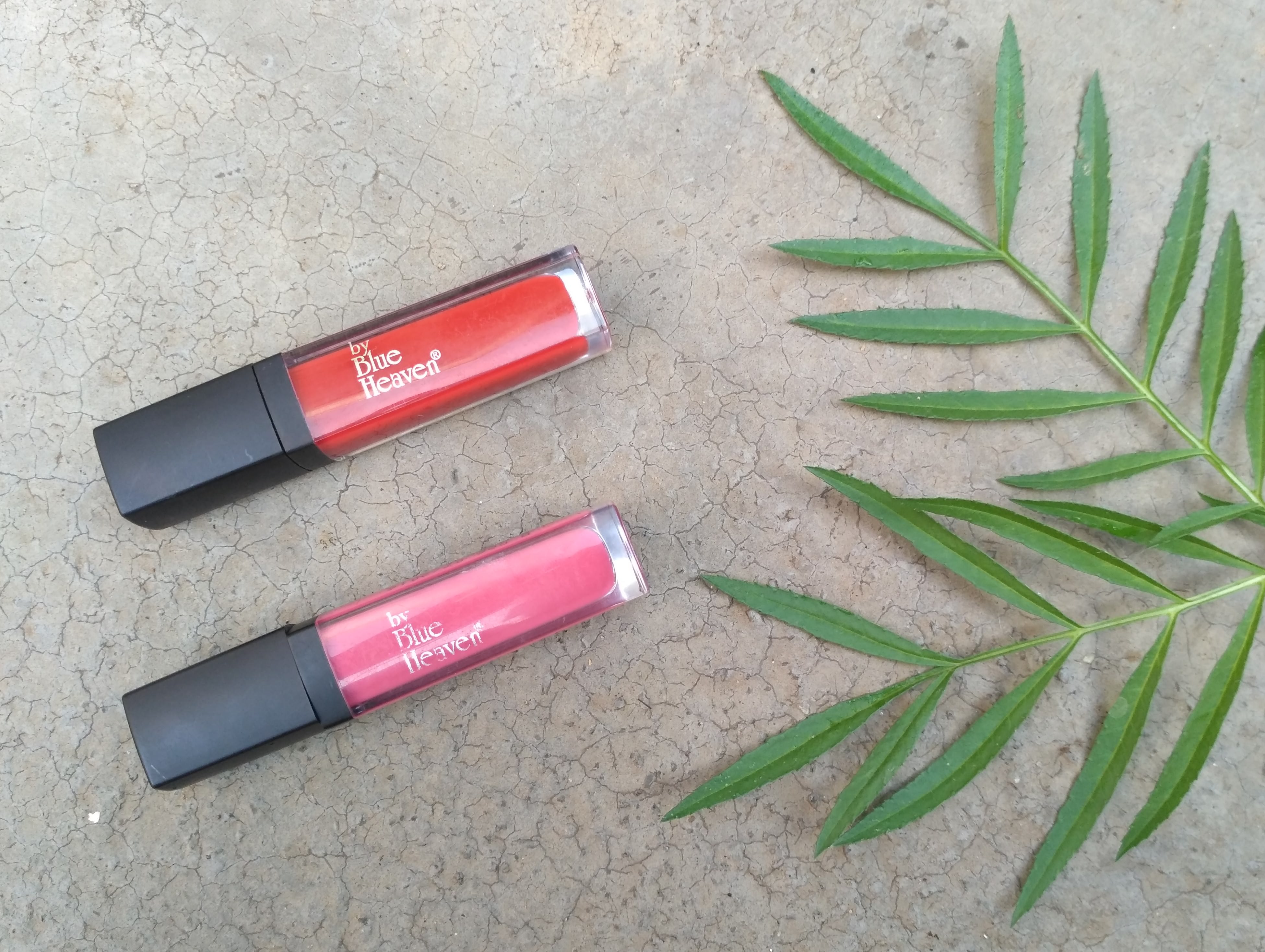 Blue Heaven Long Wear Lip Color Dazzle & Hard Rock Review