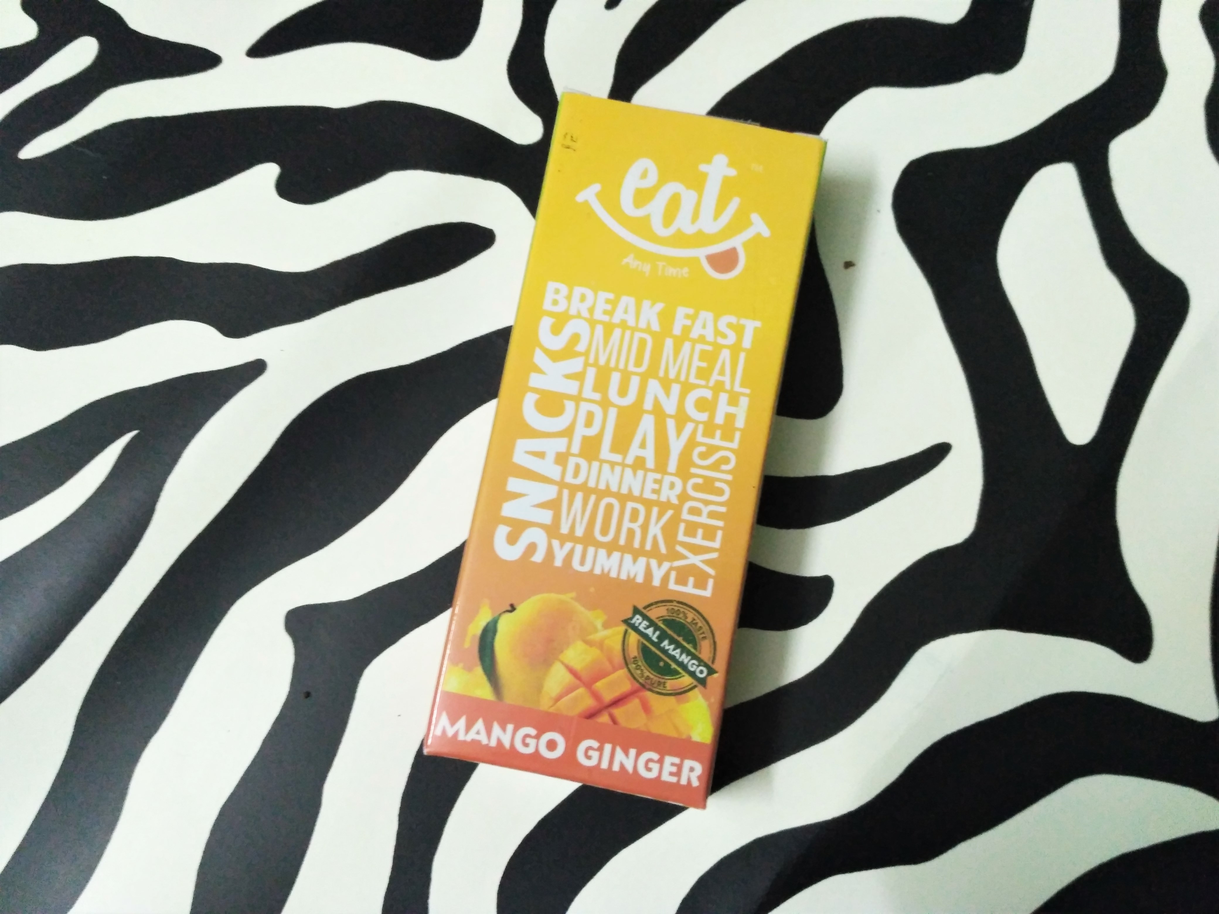 EAT Anytime - Energy Bars Mango Ginger Review