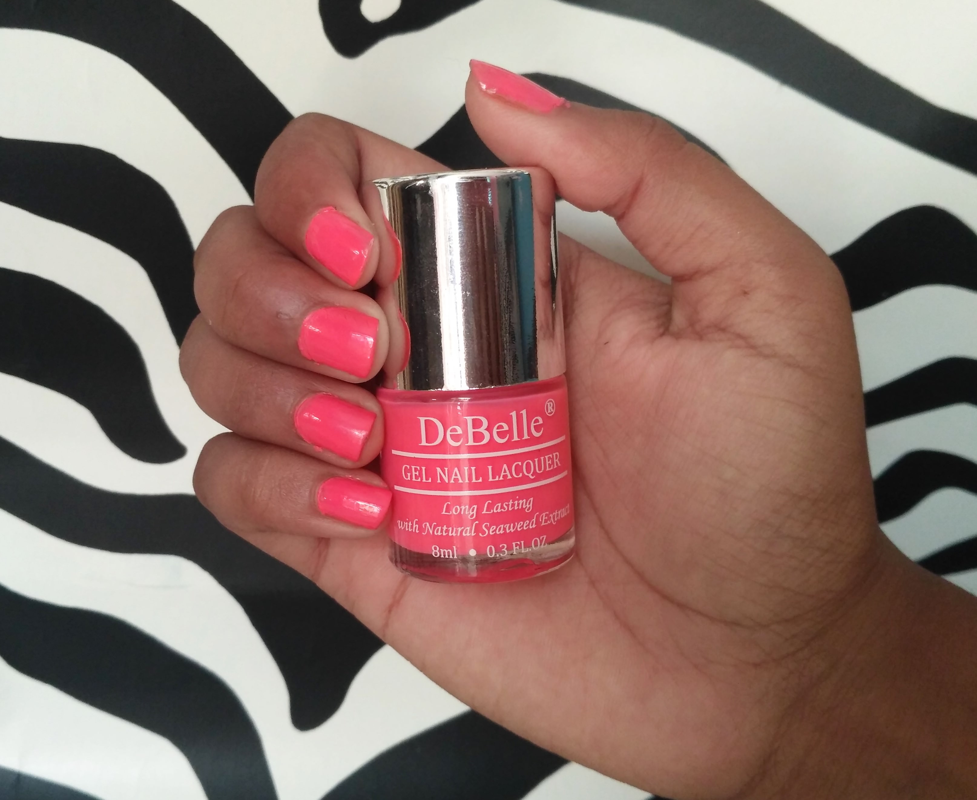 DeBelle Gel Nail Lacquer Natural Blush & Bebe Kiss | Review