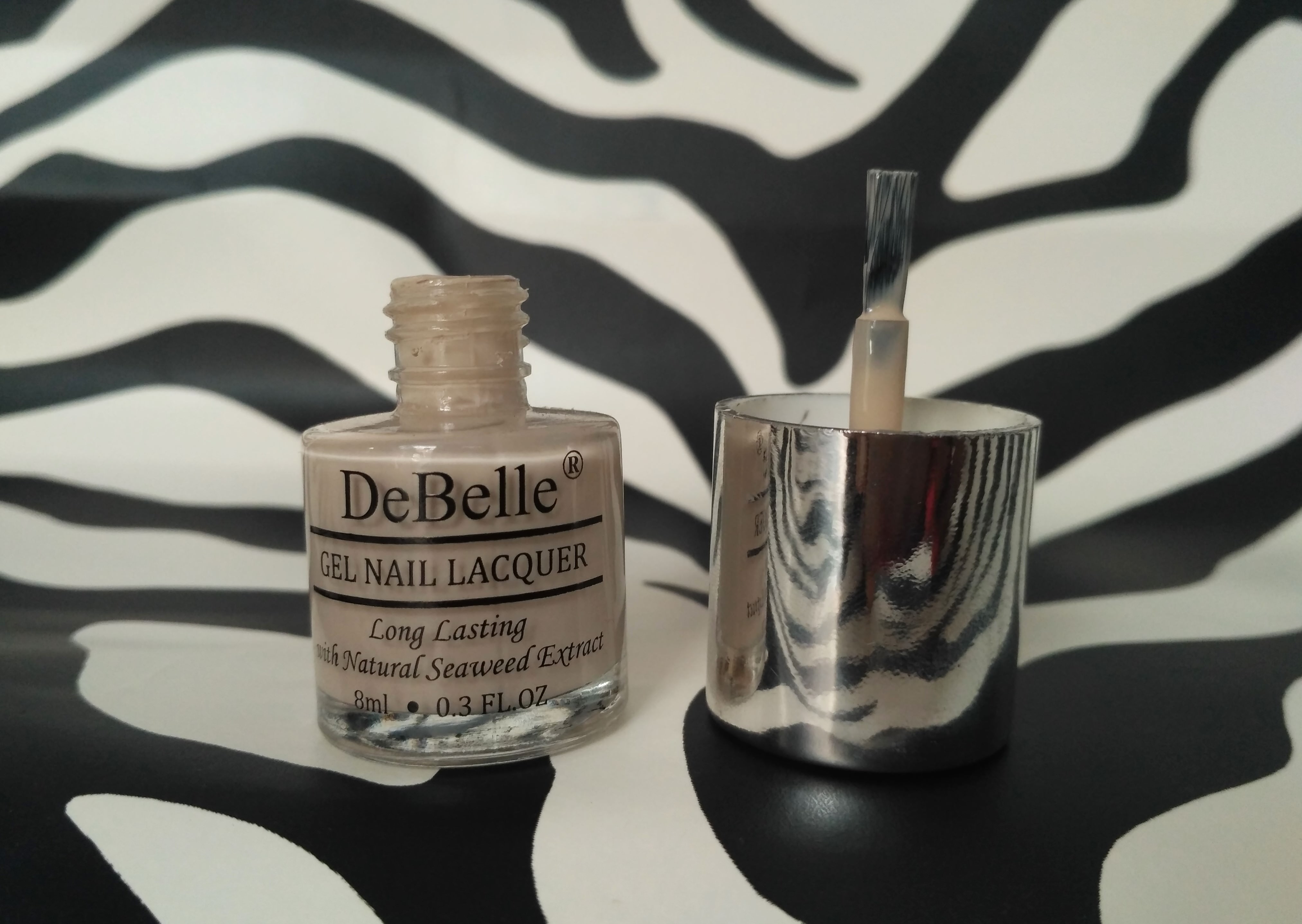DeBelle Gel Nail Lacquer Natural Blush & Bebe Kiss | Review
