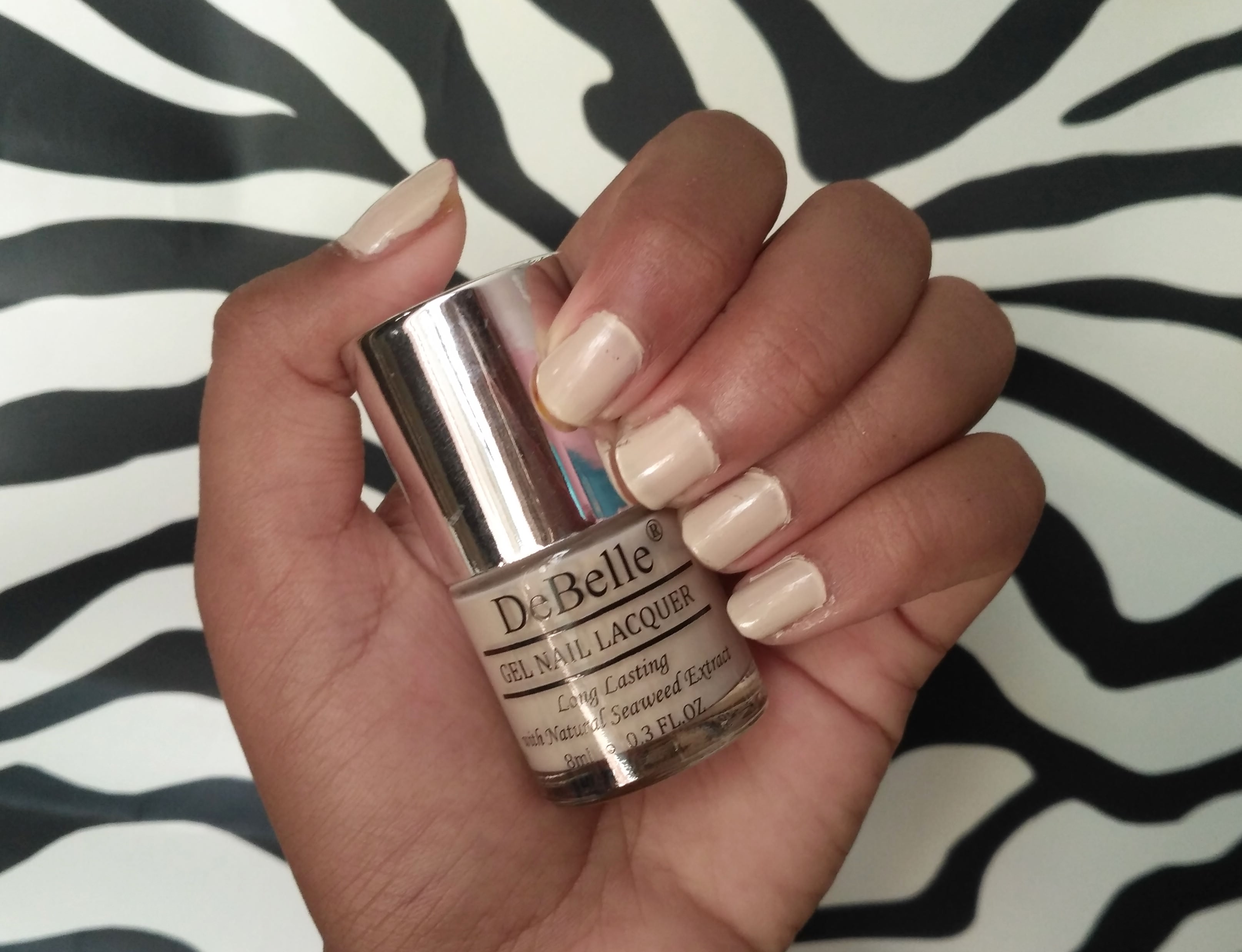 DeBelle Gel Nail Lacquer Natural Blush & Bebe Kiss | Review