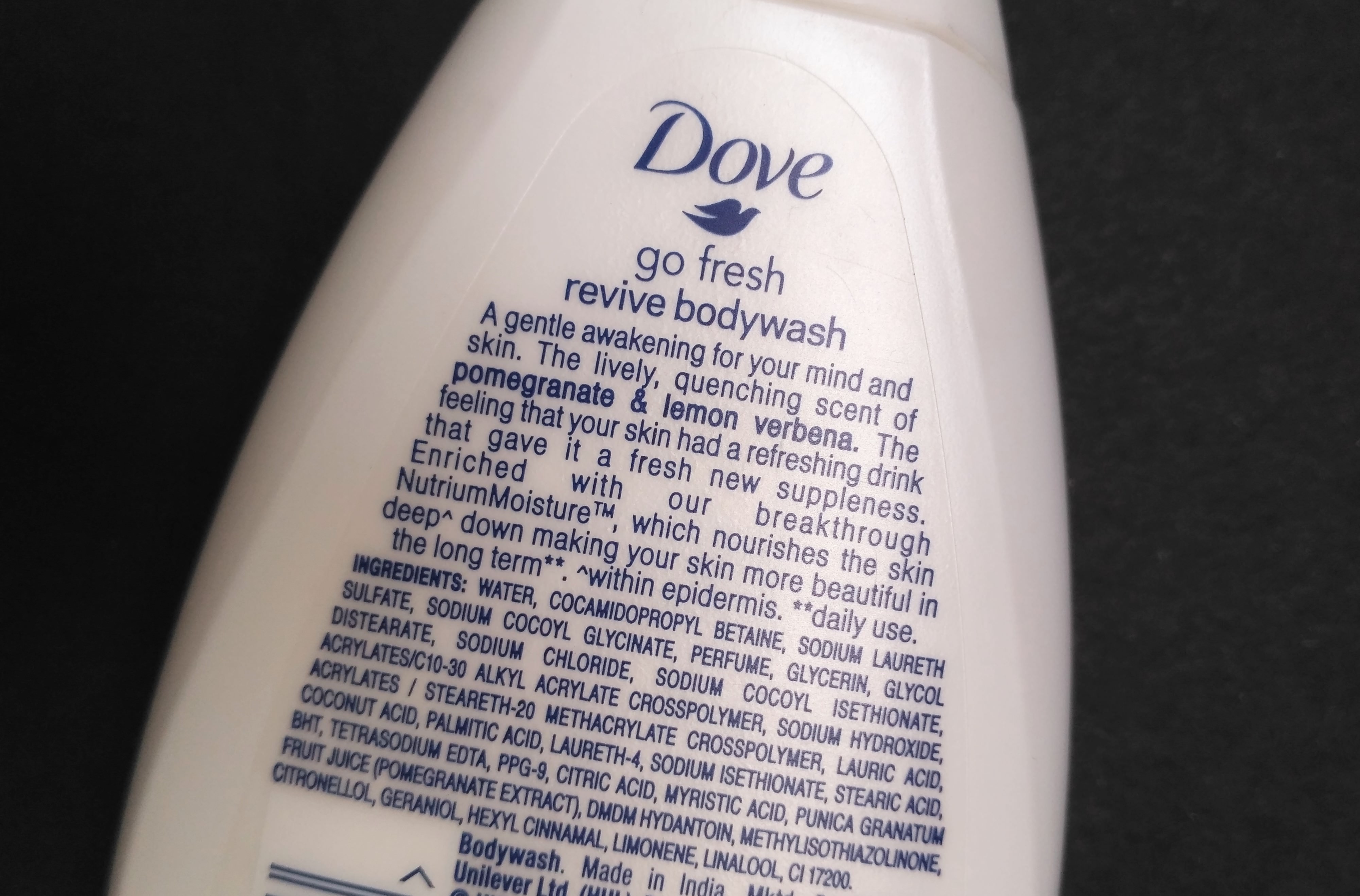 Dove Go Fresh Revive Pomegranate Body Wash Price