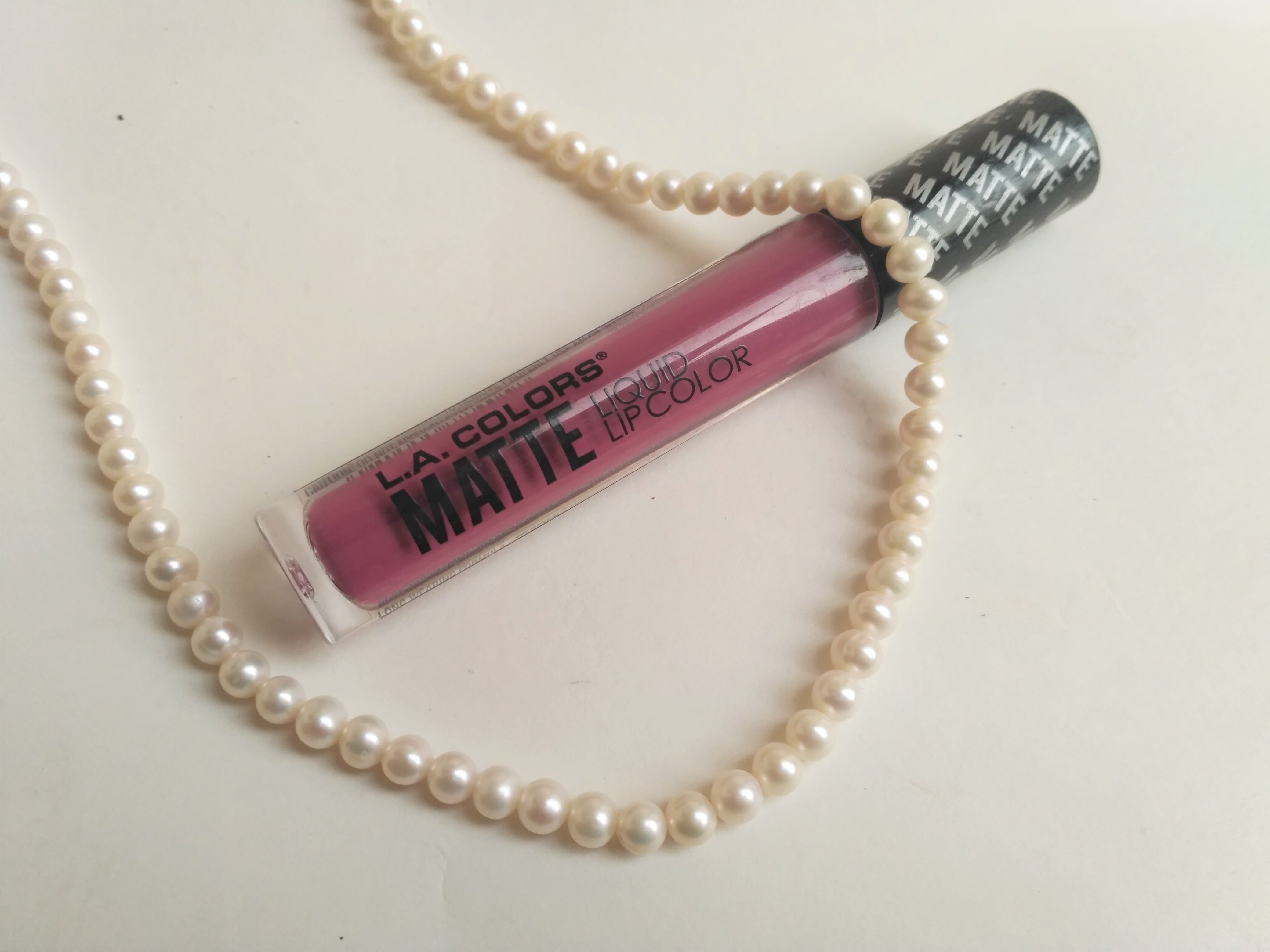 L.A. Colors Matte Liquid Lip Color Fierce | Review & Swatches