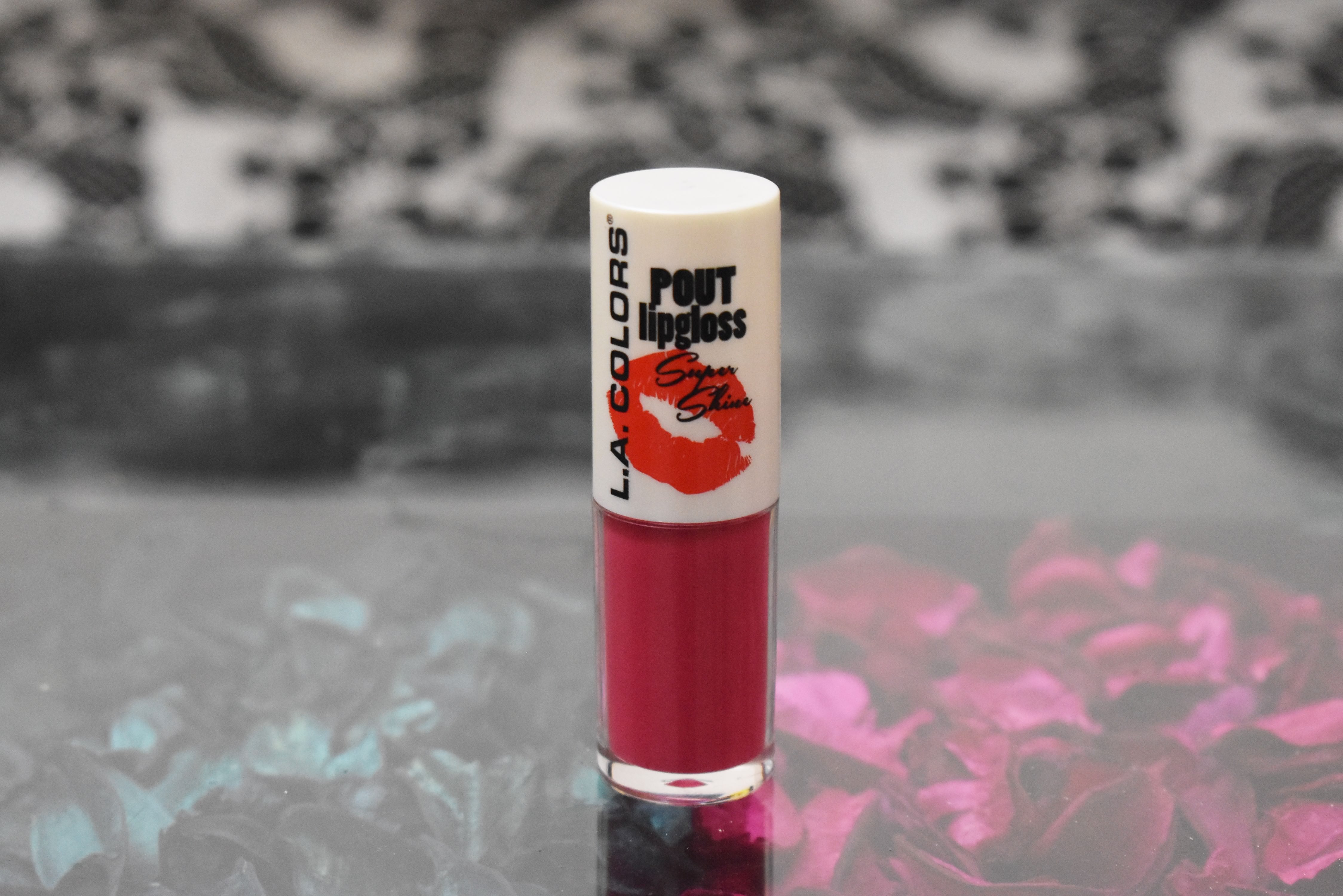 L.A. Colors Pout Super Shine Lip Gloss French Kiss Review