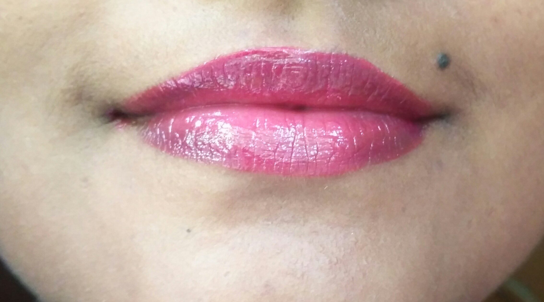 L.A. Colors Pout Super Shine Lip Gloss French Kiss Review