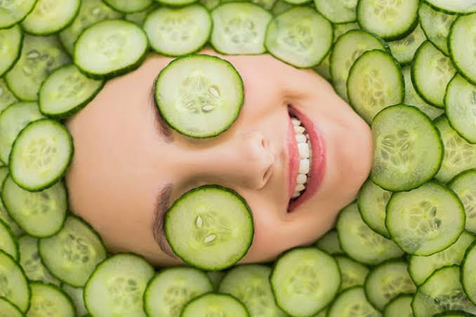 Treat Makeup Allergy with cucumber