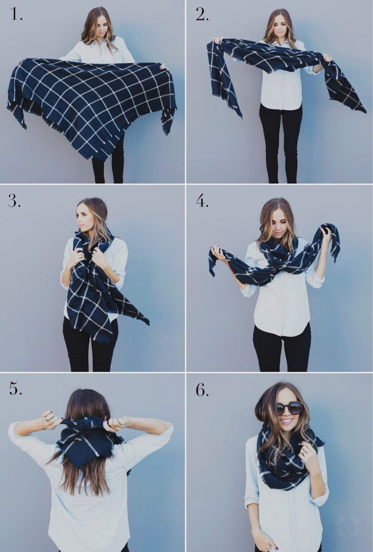 Ways To Wear a Shawl