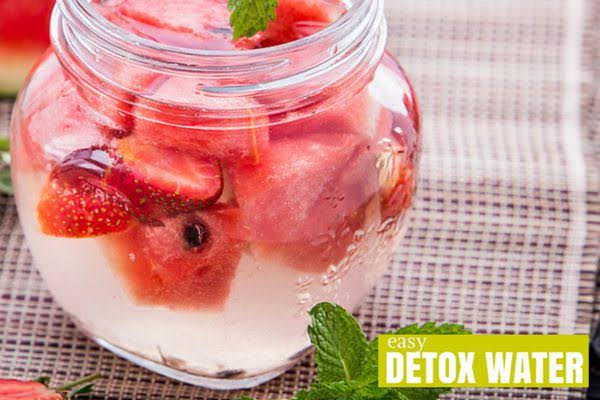 Detox Water Recipes for Flat Belly