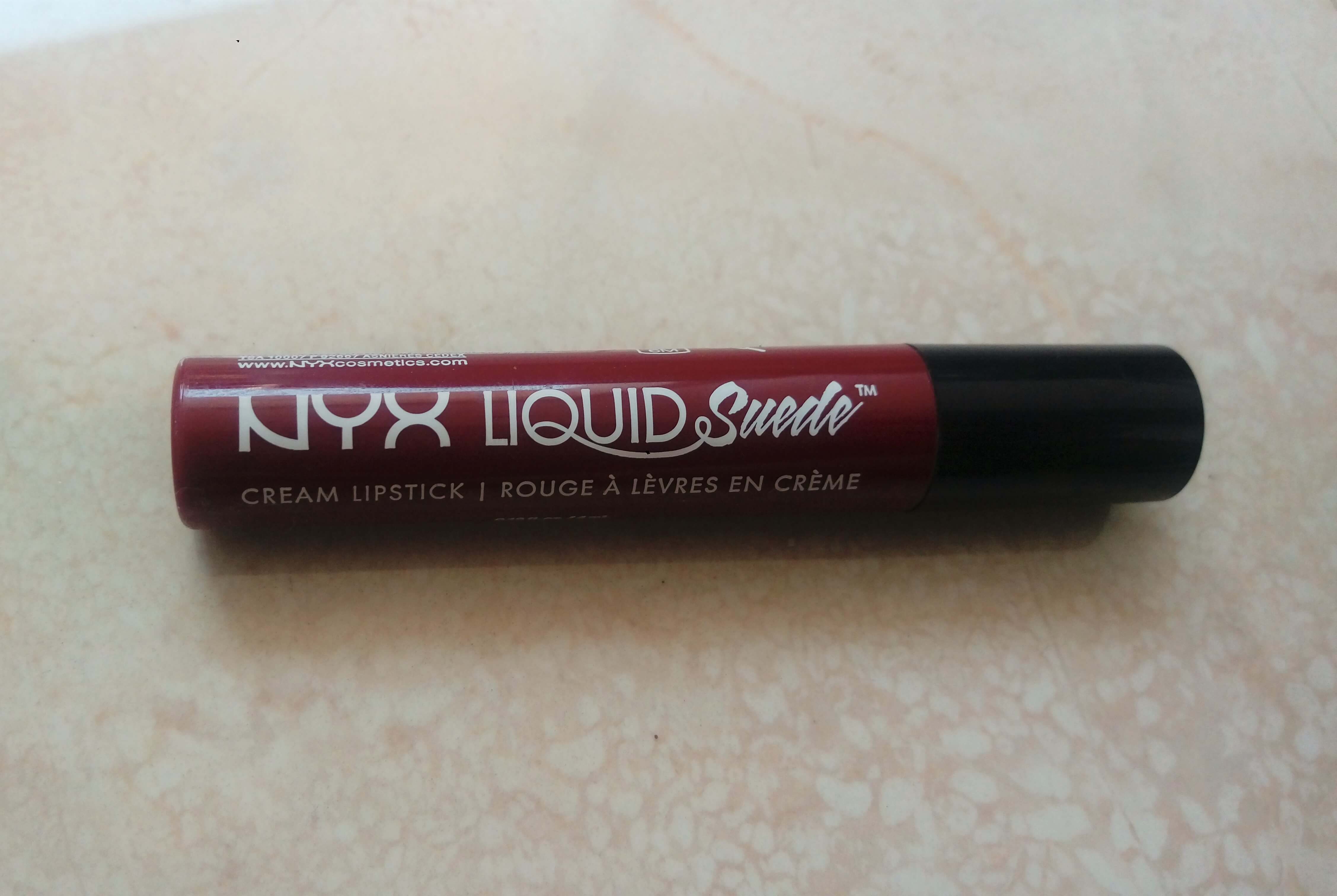 NYX Liquid Suede Cream Lipstick Cherry Skies
