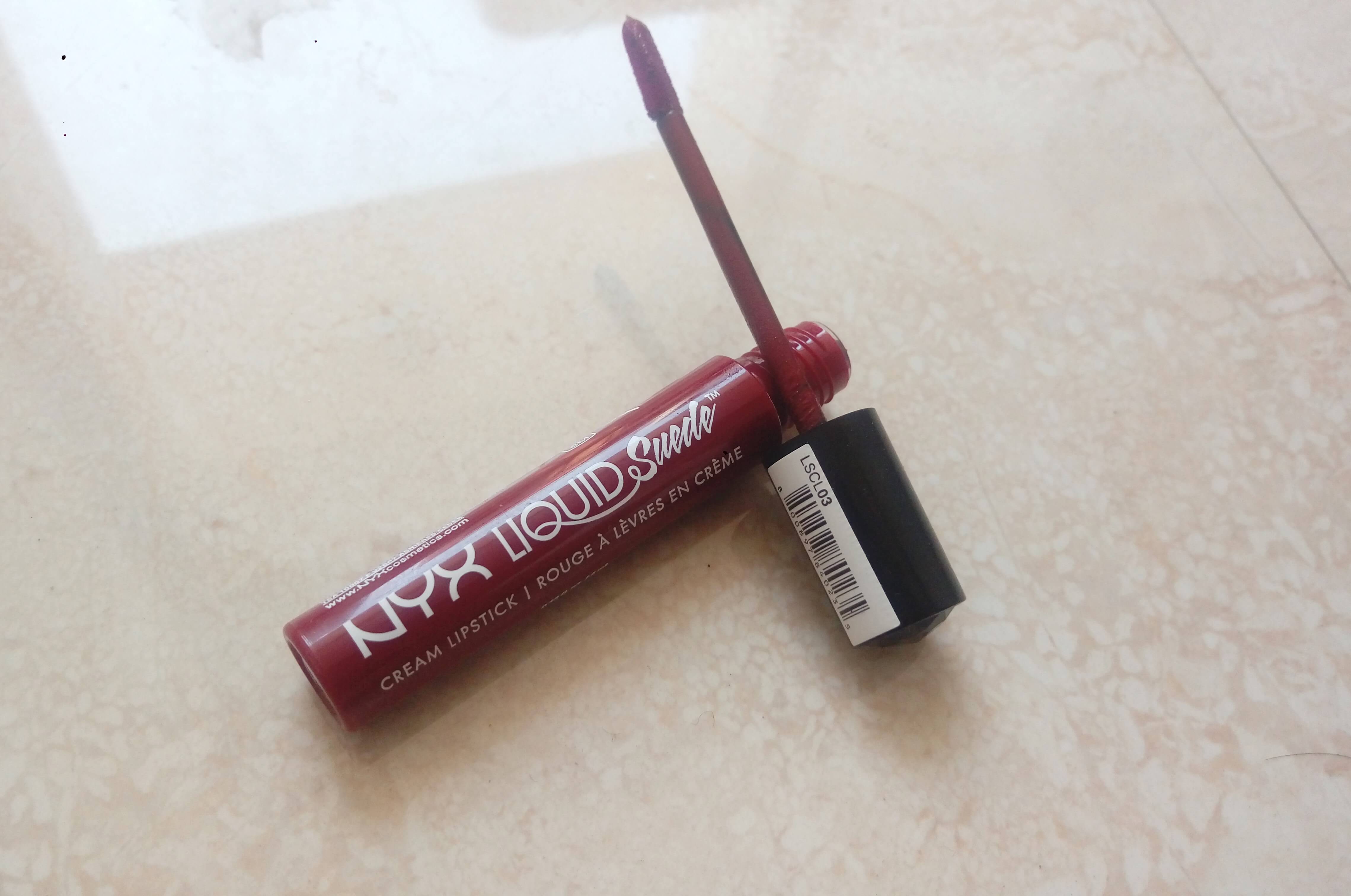 nyx lipstick cherry skies