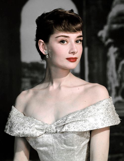 Audrey Hepburn Color Eyes