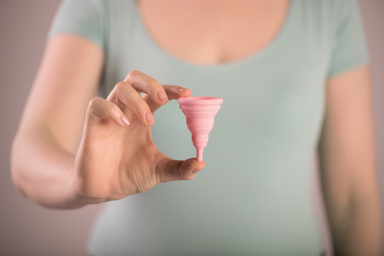 menstrual cup hot yoga