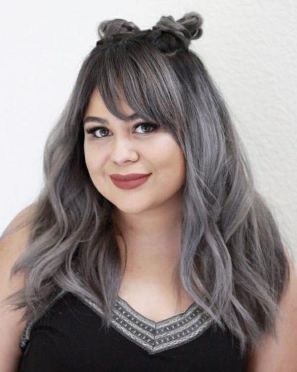 Hairstyles for the heavyset woman  Hair to make apples and pears look  slimmer