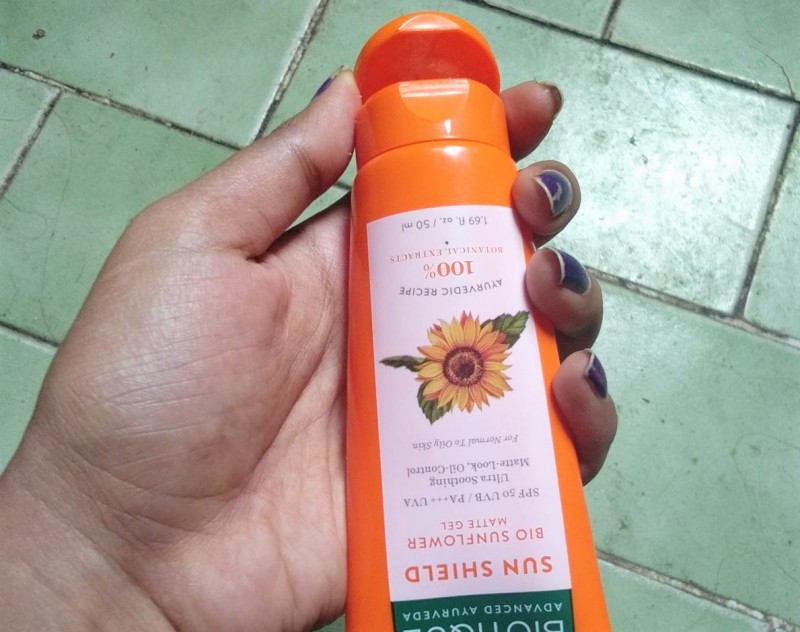 Biotique Bio Sunflower Matte Gel Sunscreen