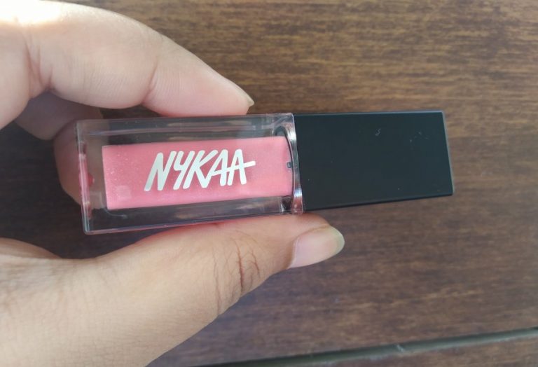 Nykaa Gloss It Up High Shine Lip Gloss Review Sweet Angel