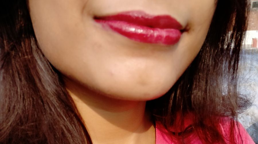 Nykaa So Matte Lipstick Cranberry Sangria Review Swatches