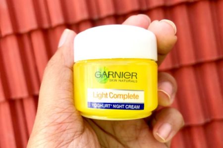 Garnier Light Complete Yoghurt Night Cream Review
