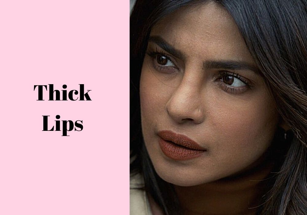 Thin lips vs thick lips