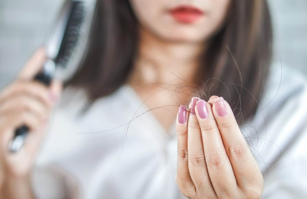 hair shedding