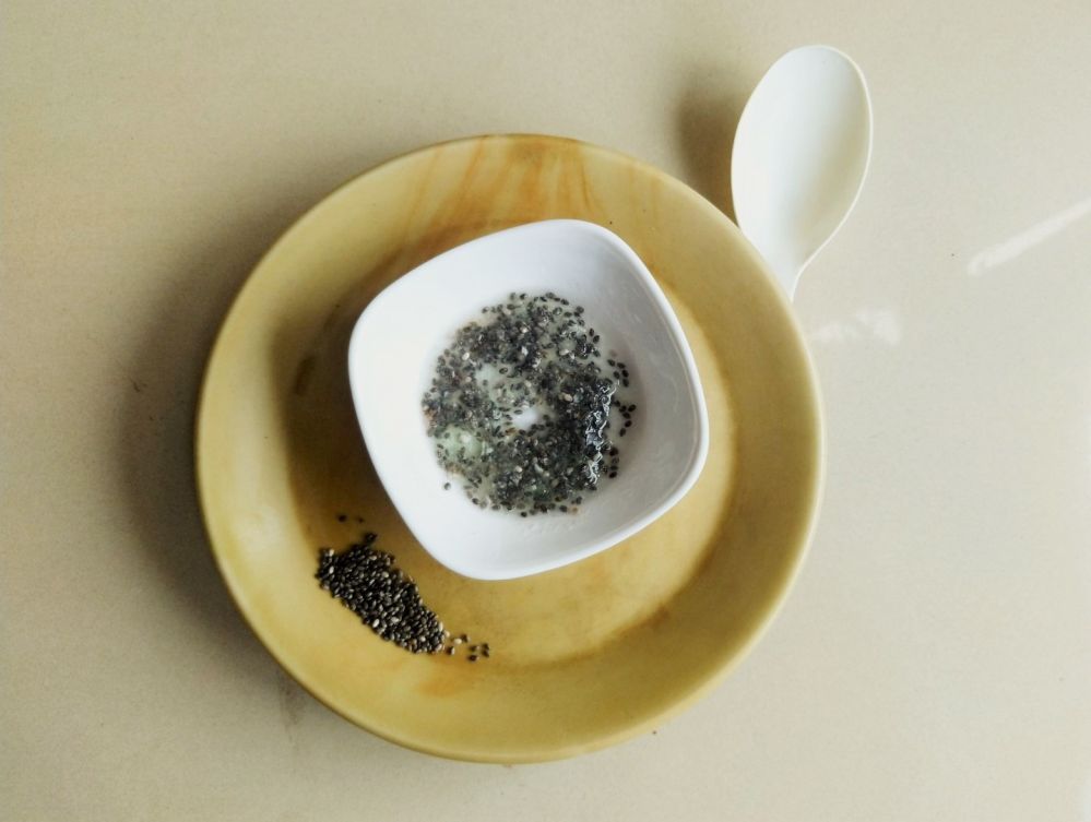 chia seed face mask