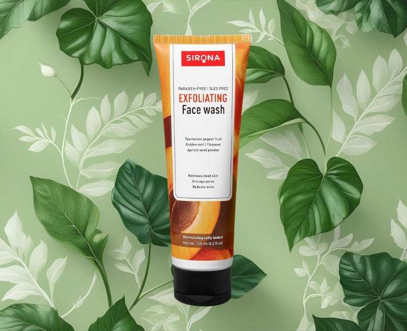 Sirona Natural Exfoliating Face Wash
