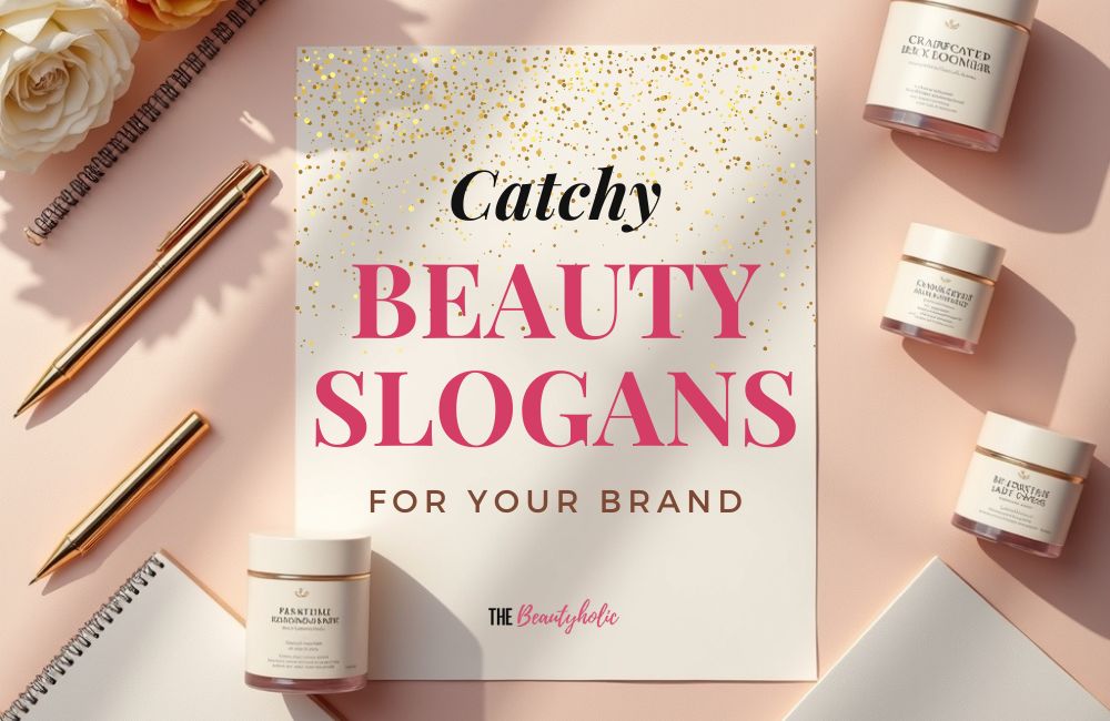 catchy Beauty slogans for cosmetics