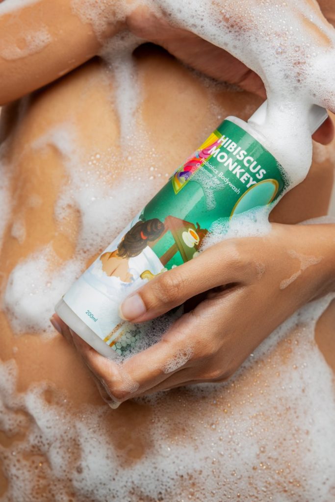 Why you still smell after showering every day — skin microbiome and body odour explained, featuring Cardamom Zen Probiotic Body Wash by Hibiscus Monkey