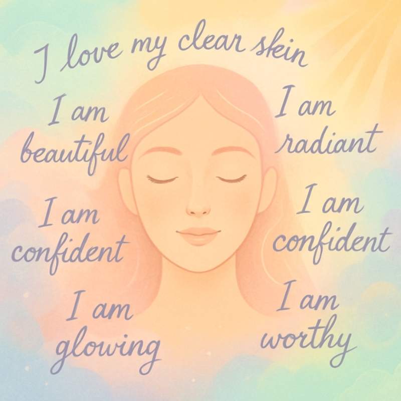 affirmations for clear skin